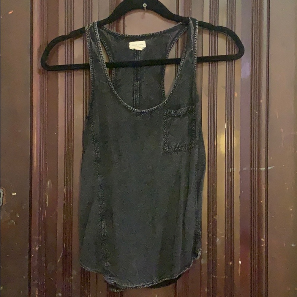 Tank top with cut out sides